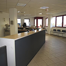 RECEPTION CENTRO ASSISTENZA GOMME/PNEUMATICI DI RIVIGNANO (UDINE)